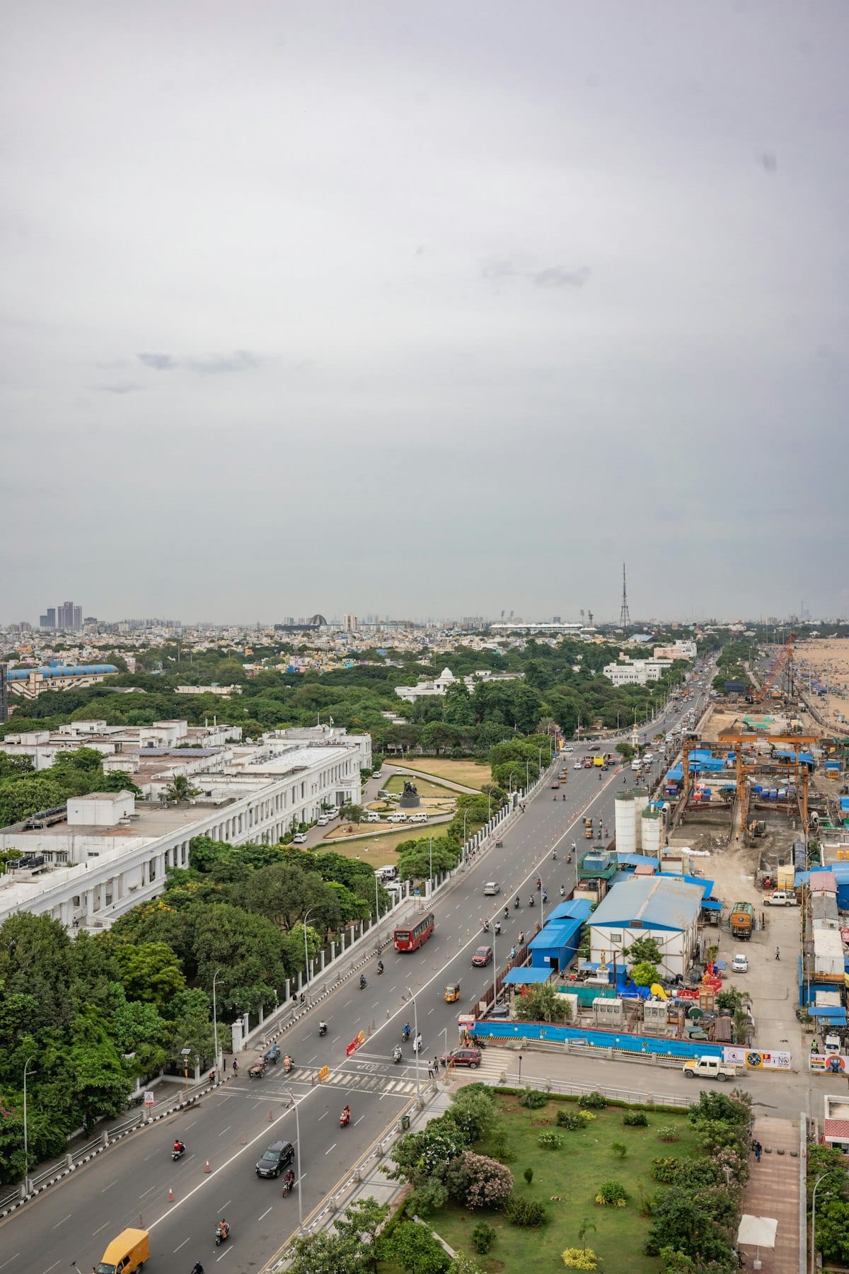Chennai city skyline representing the engineering and GCC hiring market - Rapidez Writer resume writing services in Chennai
